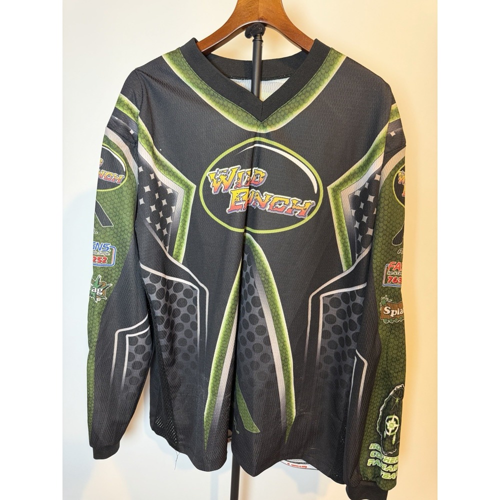 Wild Bunch Paintball Team paintball jersey Angel Paintball Splat Tag Field